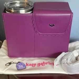 Kate Gabrielle The Bela Beg in Potion Cup Holder Purse New